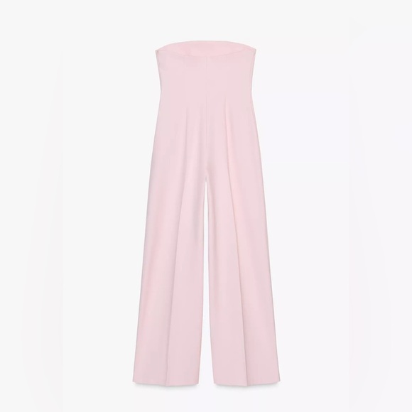 Zara strapless long jumpsuit 🔺 - Picture 4 of 4